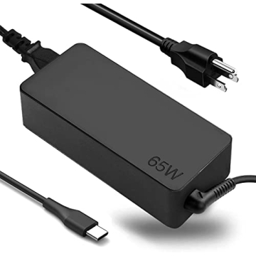 65W USB C Laptop Charger for Lenovo ThinkPad Yoga Chromebook