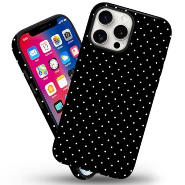 Flewfun Magnetic iPhone 13/14 Case - Cute Polka Dot Design, Shockproof & Stylish