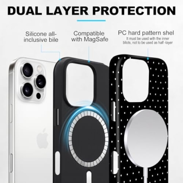 Stylish flewfun Magnetic iPhone 13/14 Case Cute Design