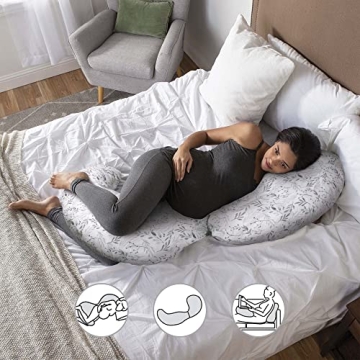 Boppy Total Body Pregnancy Pillow for Comfort and Support