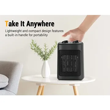 1500W Efficient Portable Space Heater for Indoor Use