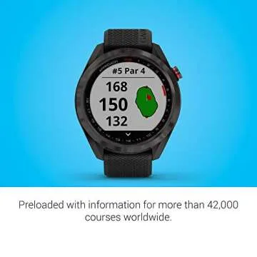 Garmin Approach S42 GPS Golf Smartwatch with 42k+ Courses