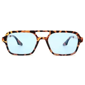 Hycredi Retro 70s Aviator Sunglasses with UV Protection