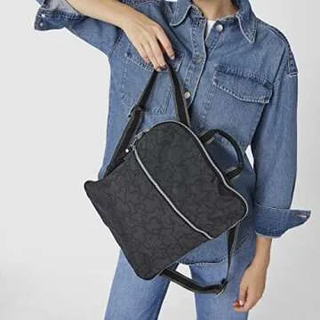 Stylish Waterproof TOUS KAOS Backpack for Women
