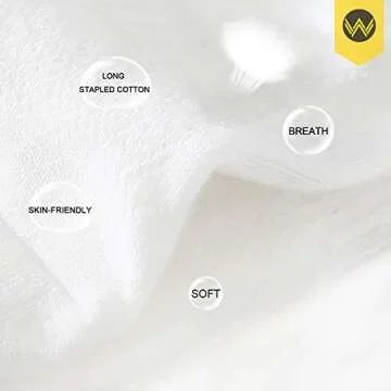 WANDER No Show Socks 10 Pack Cotton Non Slip Low Cut Invisible Loafer Socks Men&Women Boat Liner(10 Pairs White, Sock Size:9-11)