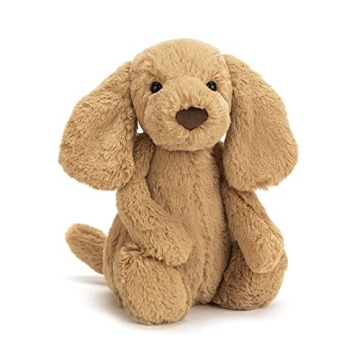 Adorable Jellycat Bashful Toffee Puppy Plush Toy - Ultimate Soft Companion