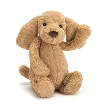 Jellycat Bashful Toffee Puppy Stuffed Animal for All Ages