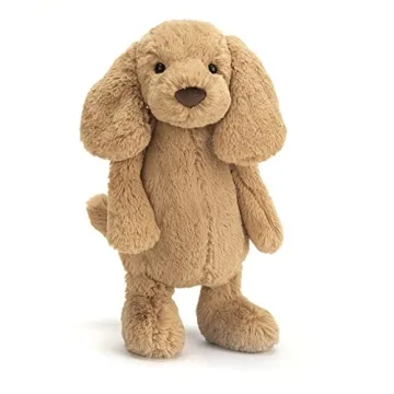 Jellycat Bashful Toffee Puppy Stuffed Animal for All Ages