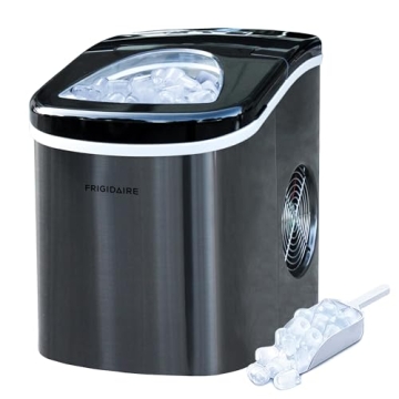 Portable Ice Maker by Frigidaire, 26 lbs/day Power