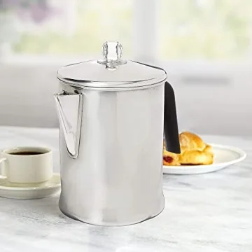 Primula 9-Cup Coffee Percolator - Brew Rich Coffee Anywhere
