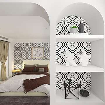 Sevalo Peel and Stick Wallpaper – Easy Modern Boho Decor