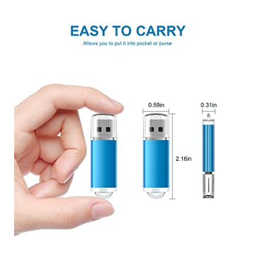 TOPESEL 128GB USB Flash Drive Fast Data Transfer
