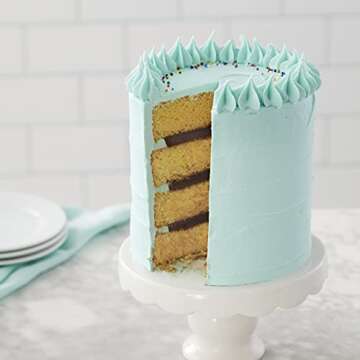 Wilton Adjustable Cake Leveler & Slicer, Stainless Steel Wire, Adjustable Cake Tool With Layer Cutting Feature, Baking Supplies And Baking Tools (Silver)