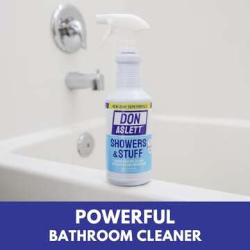 Don Aslett Showers and Stuff - Bathroom Cleaner Pack of 2