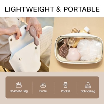 RHOS Mini Hair Brush - Ideal Travel Accessory