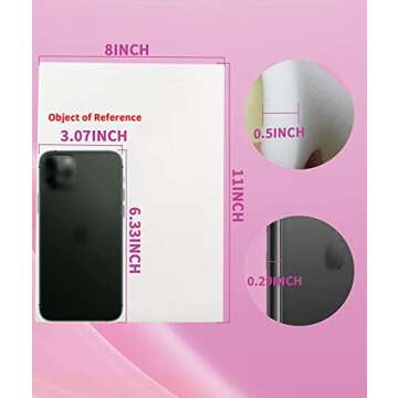 Birllaid Lipo Foam Pads for Post Surgery Recovery - 4 Pack Essential Foam Sheets