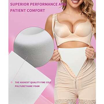 Birllaid Lipo Foam Pads for Comfortable Post-Surgery Recovery