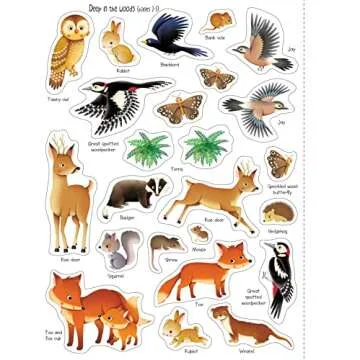 First Sticker Book Nature - Fun & Educational for Kids