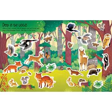 First Sticker Book Nature (First Sticker Books)