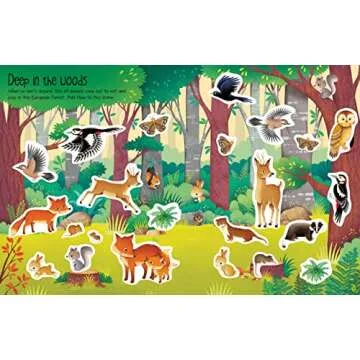 First Sticker Book Nature - Fun & Educational for Kids