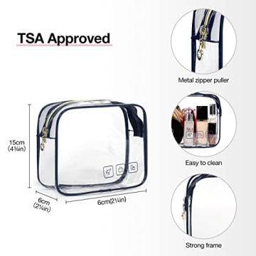 BAGSMART Large Toiletry Bag TSA Approved Travel Organizer
