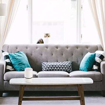 Compact Houzetek Mini Air Purifier for Cleaner Air