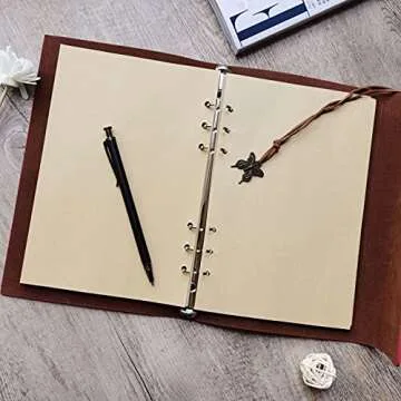Elegant Modana Butterfly Journal for Travelers and Writers