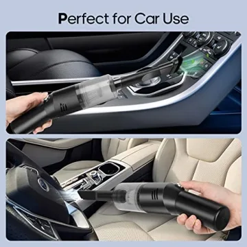 Auloea Mini Car Vacuum Cleaner - Powerful & Cordless