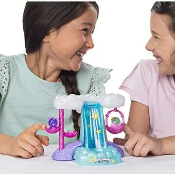 Hatchimals CollEGGtibles, Waterfall Playset with Lights and an Exclusive Season 4 CollEGGtible, for Ages 5 and Up
