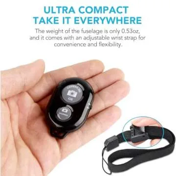 2 Pack Wireless Camera Remote for Photos & Videos