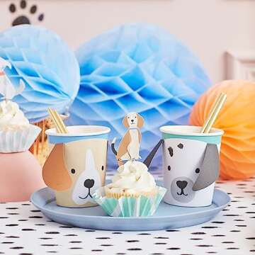Meri Meri Puppy Cupcake Kit for Adorable Dog Lovers