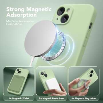 SuydanBox Magnetic for iPhone 15 Plus Case - Stylish & Protective