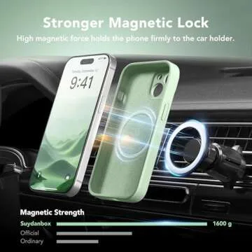 SuydanBox Magnetic Protective Case for iPhone 15 Plus
