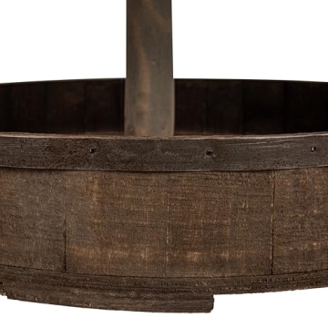 Decorative Wood & Tin 3 Tier Tray for Elegant Displays