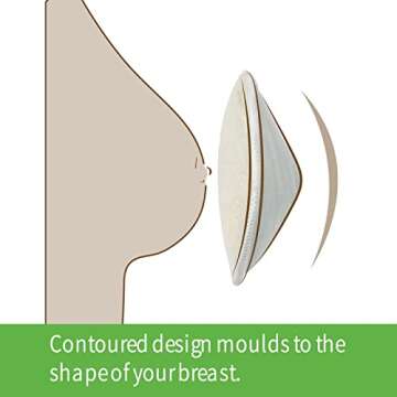 Haakaa All-Day Reusable Nursing Pad Set 8P -Washable Absorbent Bamboo Breast Pad - Perfect Leakproof Nipple Covers for Ladybug Letdown Catcher Pump & Postpartum Breastfeeding Mom w/Laundry Bag