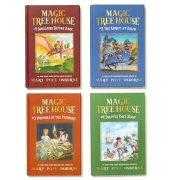 Magic Tree House 1-4 Treasury Boxed Set: Enchanting Adventures Await!