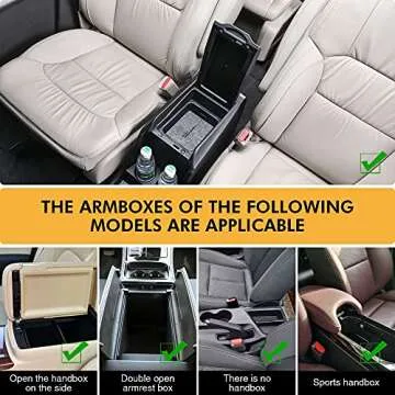 Car Handbag Holder Purse Holder for Car Seat Organizer and Sunglasses Holder Premium Leather Handbag Holder Customizable Car Gap Organizer Large Organizer Storage Capacity Universal Fit, black