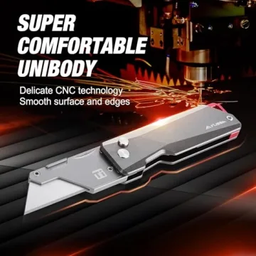 FLISSA Advanced Titanium Utility Knife for All