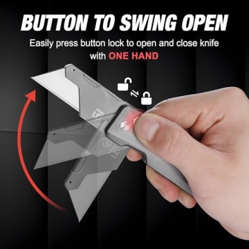 FLISSA Advanced Titanium Utility Knife for All