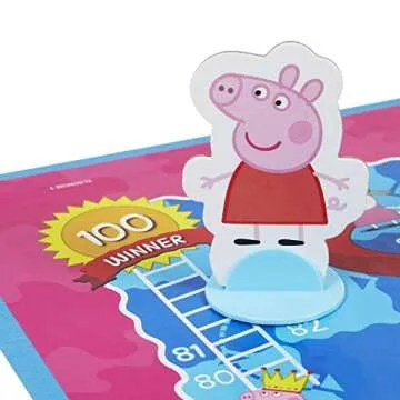 Chutes and Ladders Peppa Pig Edition Game for Kids