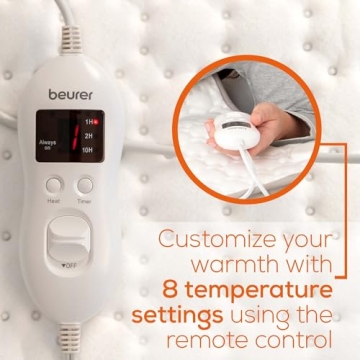 Beurer UWB55 Heated Underblanket - Cozy Warmth & Safety Features