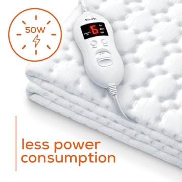 Beurer UWB55 Heated Underblanket - Cozy Warmth & Safety Features