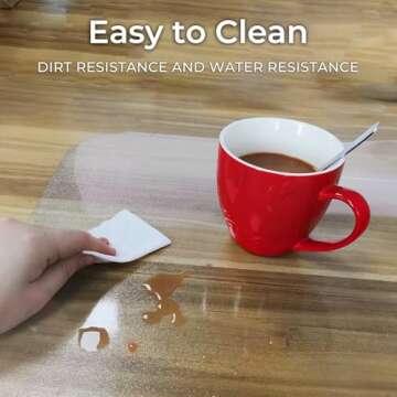 Durable Chair Mat for Hard Wood Floors, 36"x47"