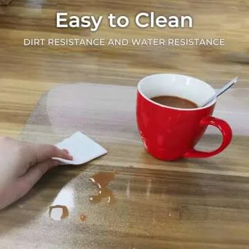 Durable Chair Mat for Hard Wood Floors, 36"x47"