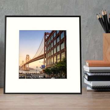 Frametory 12x12 Aluminum Picture Frame Stylish Versatile Durable