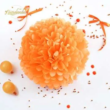 NICROLANDEE Halloween Decorations - 16 Piece Party Kit