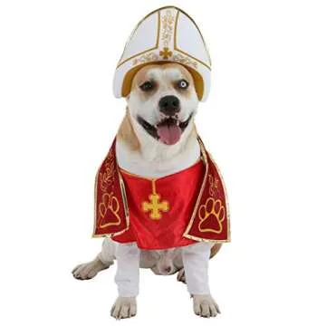 CALIFORNIA COSTUME COLLECTIONS Pet HOLY HOUND Dog Costumes, Red/White, Large US