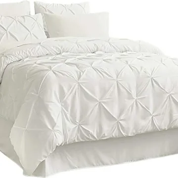 Bedsure King Comforter Set - 7 Piece Luxury Bedding Set