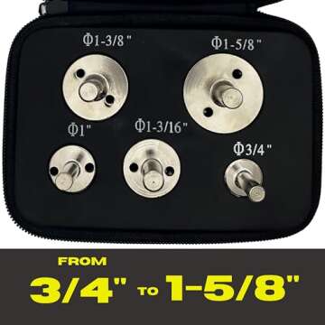 Diamond Drill Bits Set for Ceramic and Glass Drilling