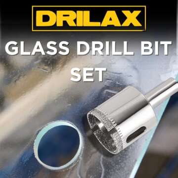 Diamond Drill Bits Set for Ceramic and Glass Drilling